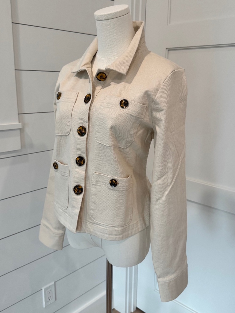 NWT Spartina 449 Reagan Jacket, Sand, Size Small - Picture 3 of 9